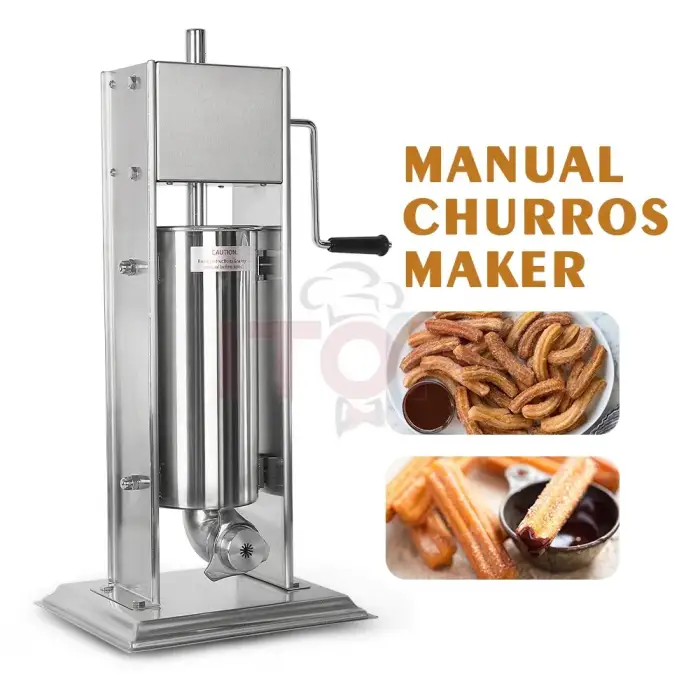 Manual 5L churros machine Spain Donut Maker Churros Waffle Machine Commercial sausage machine