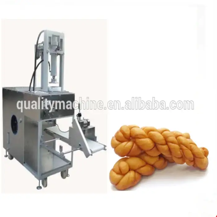 fried dough twist hemp flowers doughnut making machine