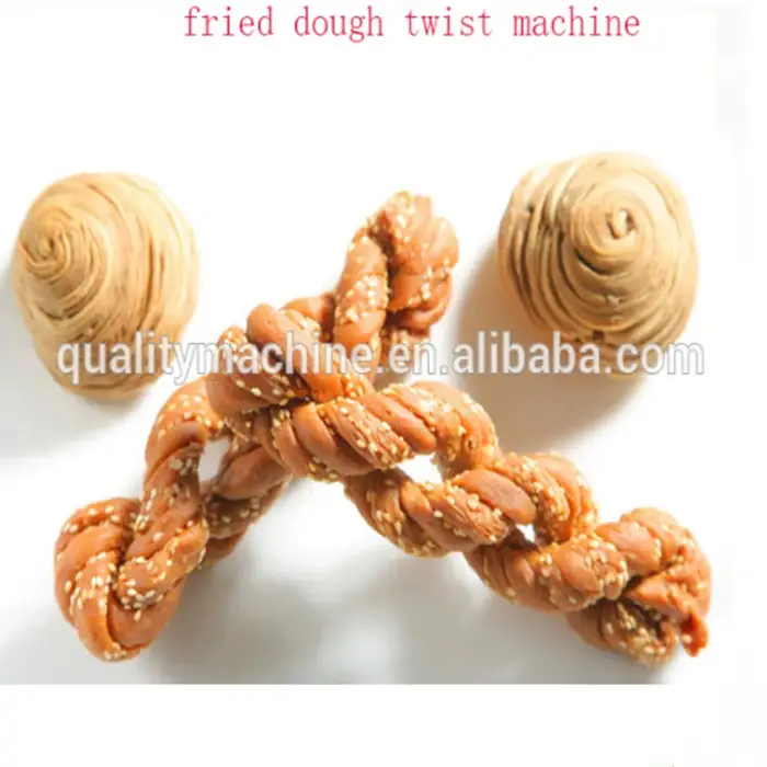 fried dough twist hemp flowers doughnut making machine