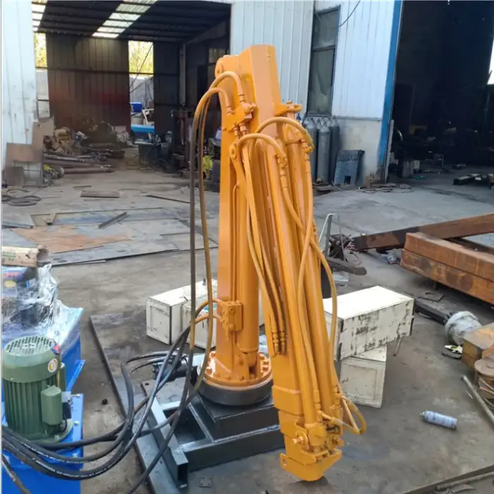 300kgs Hydraulic Pickup Telescopic Lifting Truck Crane Perkins Engine Crane Truck 5 Ton Euro V 5 Ton Pull Arm 500