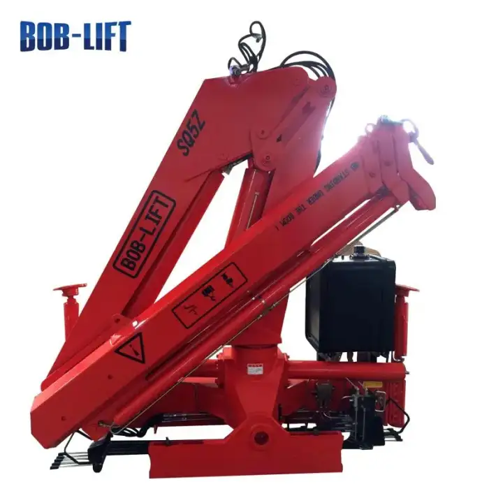 Commercial  5 tons Truck Crane Knuckle Boom