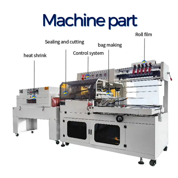 High Quality Automatic Instant Noodle Cup Flow Shrink Packing Machine