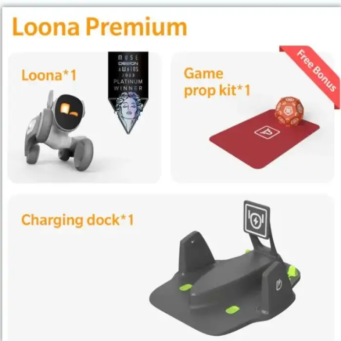 Loona Intelligent Robot for Interactive Programming