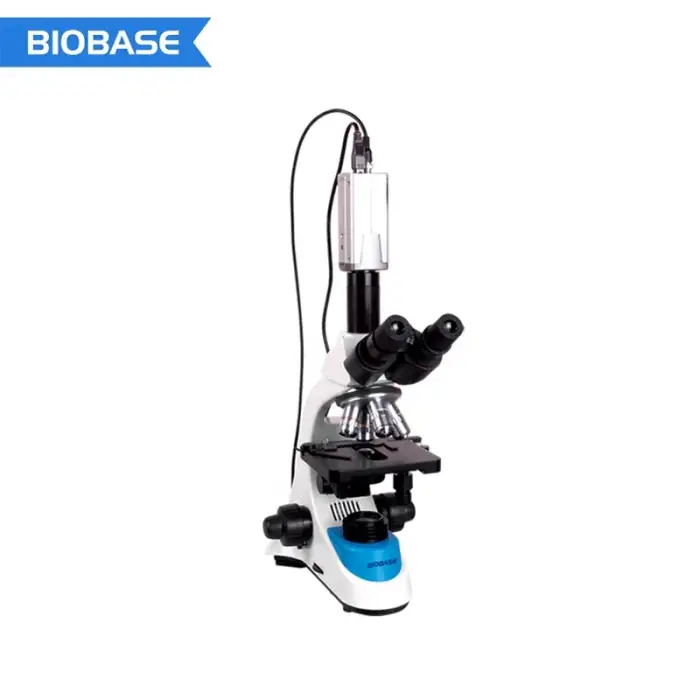 BIOBASE LCD Screen Display Laboratory Digital Biological Microscope Binocular Trinocular Microscope