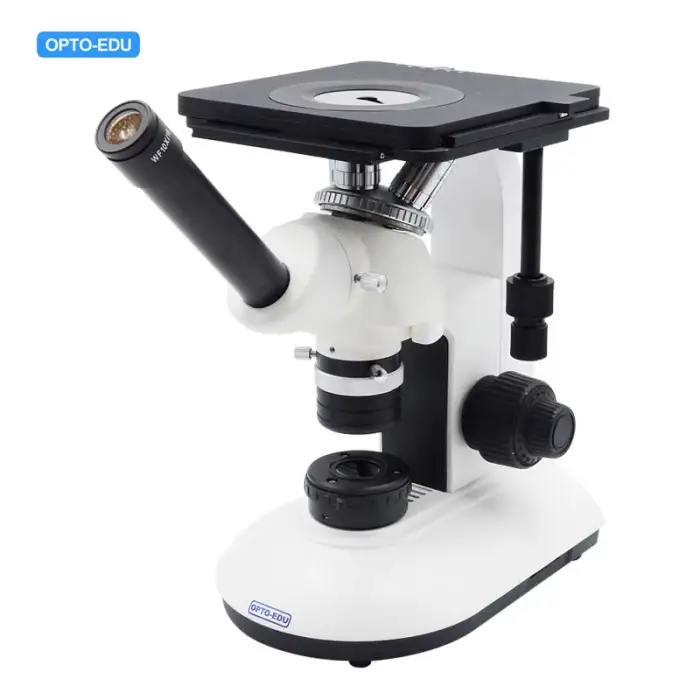 OPTO-EDU A13.2602-M Monocular Inverted Metallurgical Microscope