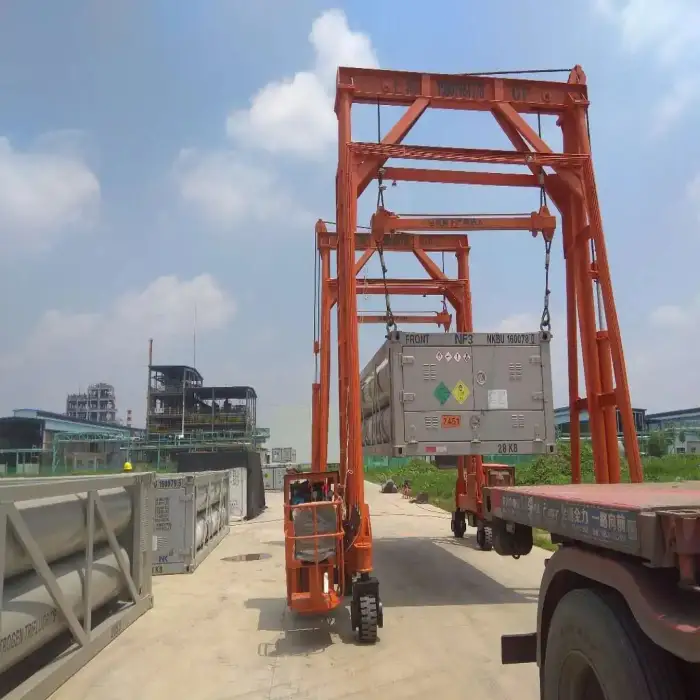 40t Port lifting container cranes gantry cranes straddle carrier container crane