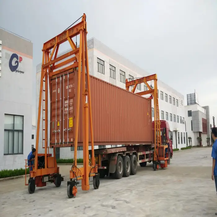 40t Port lifting container cranes gantry cranes straddle carrier container crane