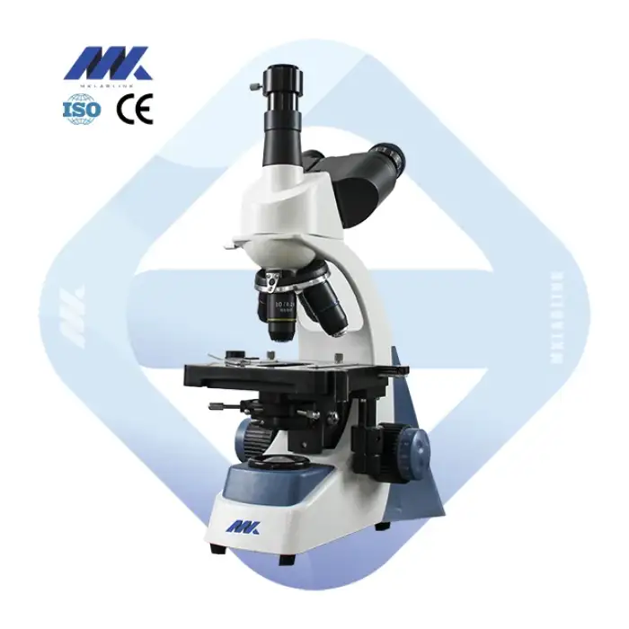 MKlablink Biological Microscope Trinocular Head Microscope for laboratory