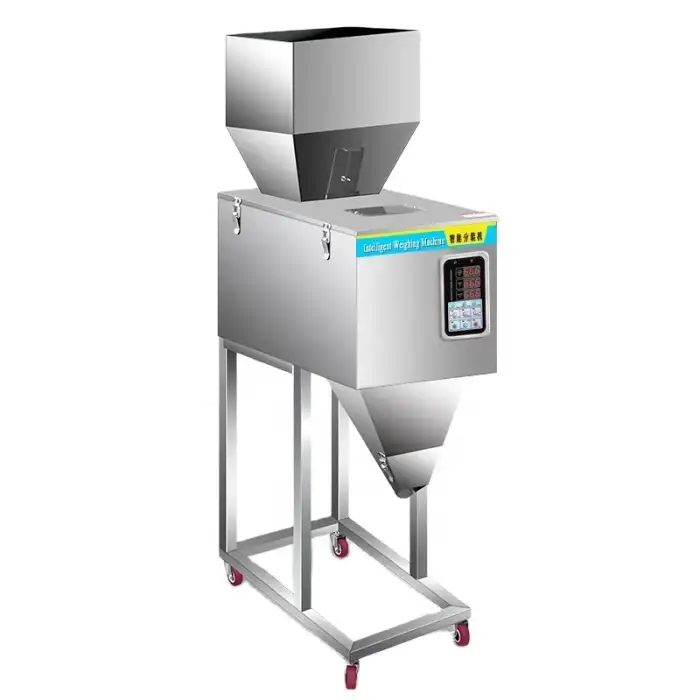 CH-3000 Model Semi Automatic SUS304 Powder Bean Bottle Weighing Filling Sealer Machine