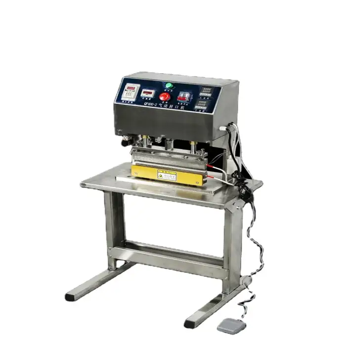 Semi Automatic Vertical Foot Pedal Bag Sealer Aluminum Bag Stand Up Bag Sealing Machine With CE Certificate