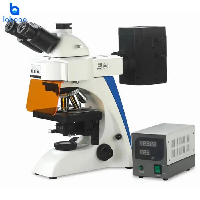 Laboao High-Performance Biological Fluorescence Microscope with Integrated Camera for Laboratory Use