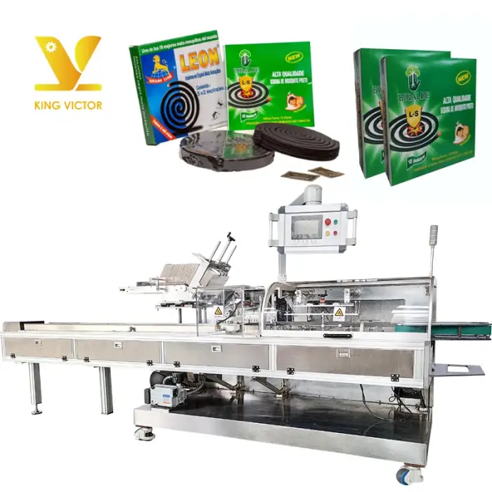 KV automatic cartoner cartoning packaging line