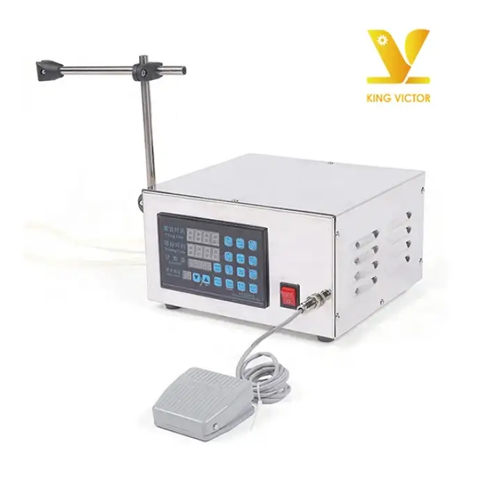 Tabletop digital Control Filling Machine For Oil And Water