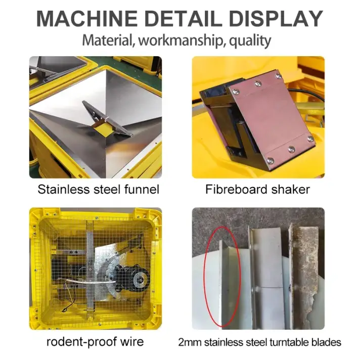 New 120kg large capacity SS201 automatic fish farming feeder equipments in aquaculture