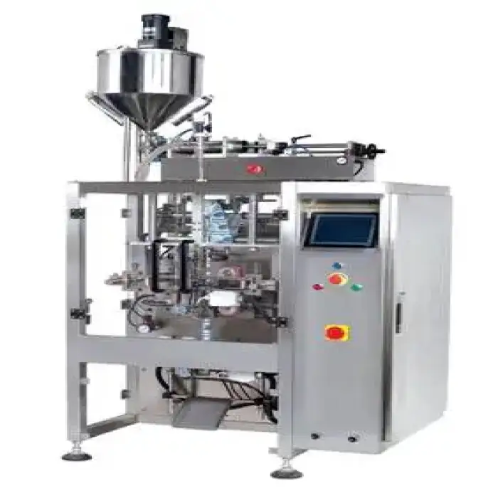 Automatic plastic bag liquid sauce Soup peanut butter packaging machine