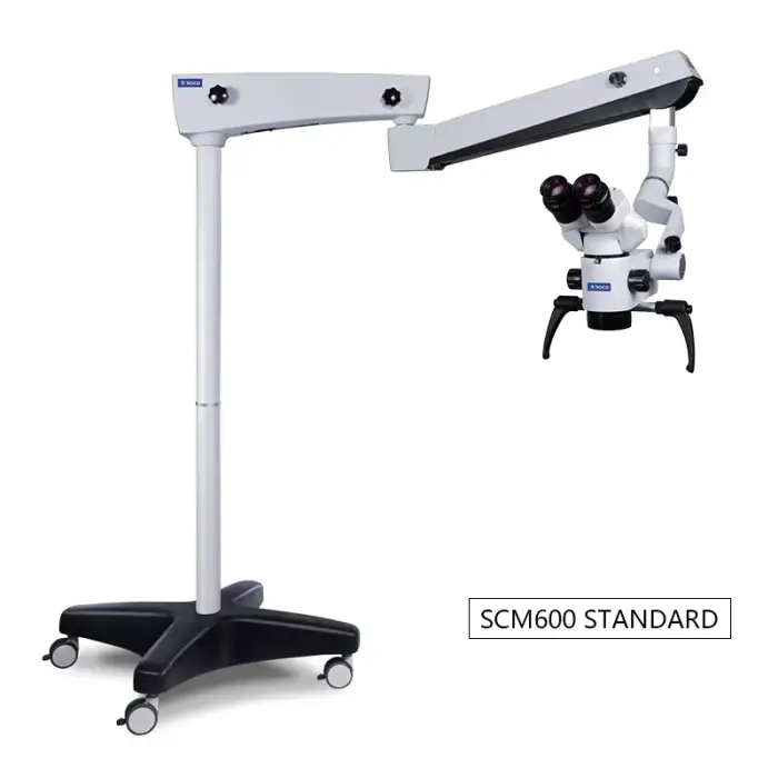 SOCO SCM600 Medical Dental Microscope with Camera Option Surgical Lab Microscope Binocular for Dentistry