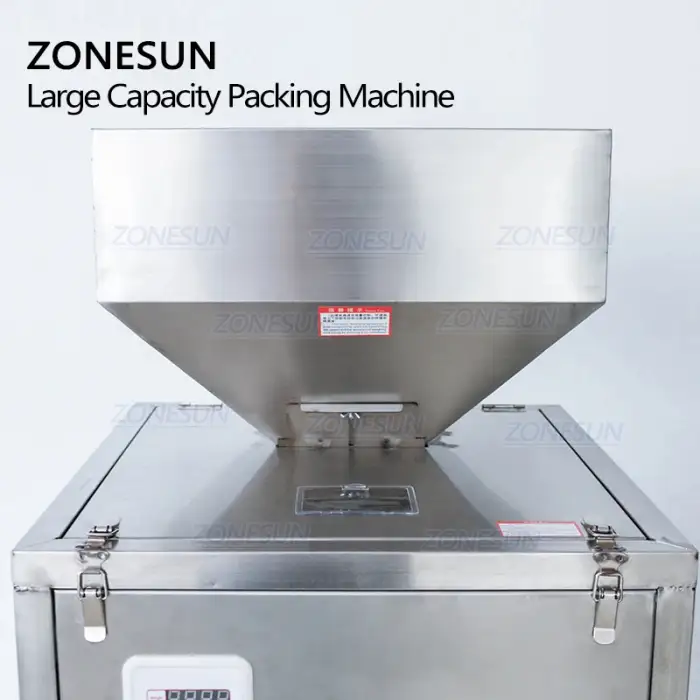 ZONESUN ZS-9999C 9999G Semi Automatic Granules Coffee Quantitative Weighing Small Powder And Filling Machine