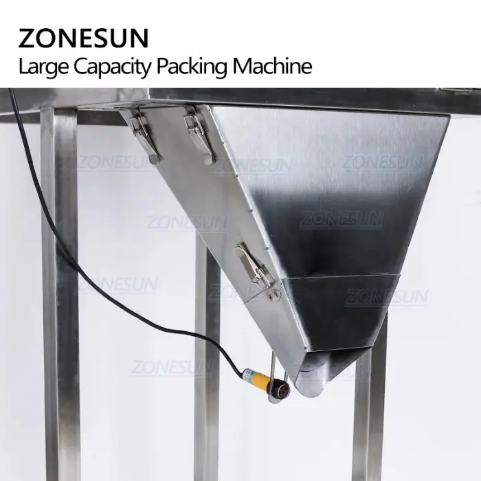 ZONESUN ZS-9999C 9999G Semi Automatic Granules Coffee Quantitative Weighing Small Powder And Filling Machine