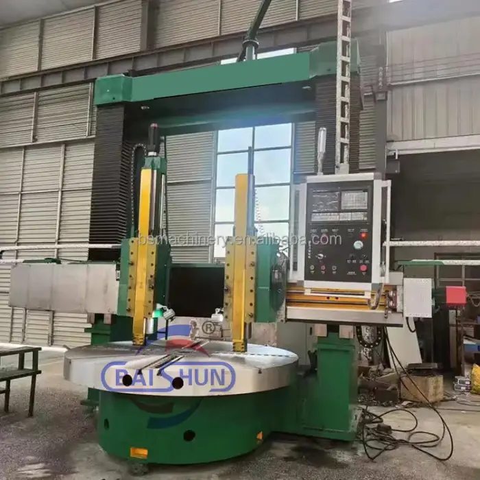 Smart Lathe 3 Axis CNC Vertical Lathe Machine With Siemens WEIHONG HNC CNC System