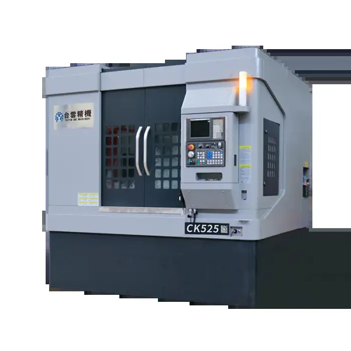 CK525 vertical CNC Lathe  high accuracy heavy duty lathe Metal milling machine cnc lathe live tooling