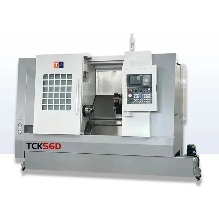 Universal cnc-lathe TCK56D-500 metal slant bed lathe  hight equipment