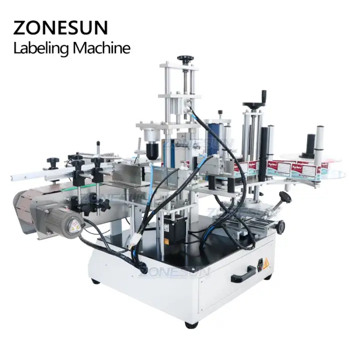 Automatic Round Irregular Polygonal Hexagonal Glass Bottle Beverage Labeling machine