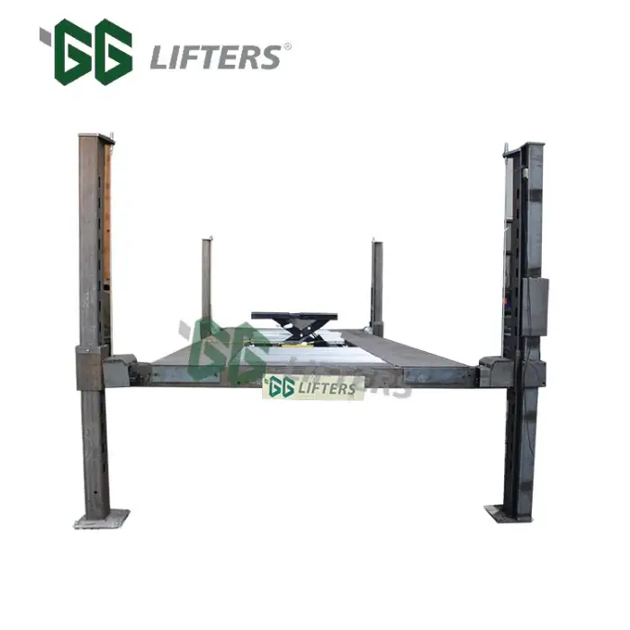 4-Post Garage Parking System Customizable Hydraulic Car Lift Vehicle Equipment for Garage Storage