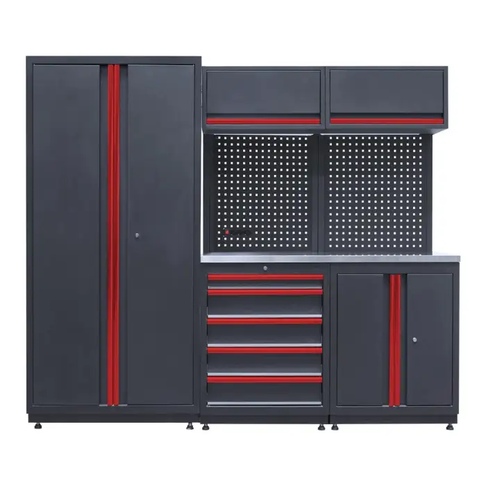 Tool Cabinet Bench For Workshop Garage Equipment System