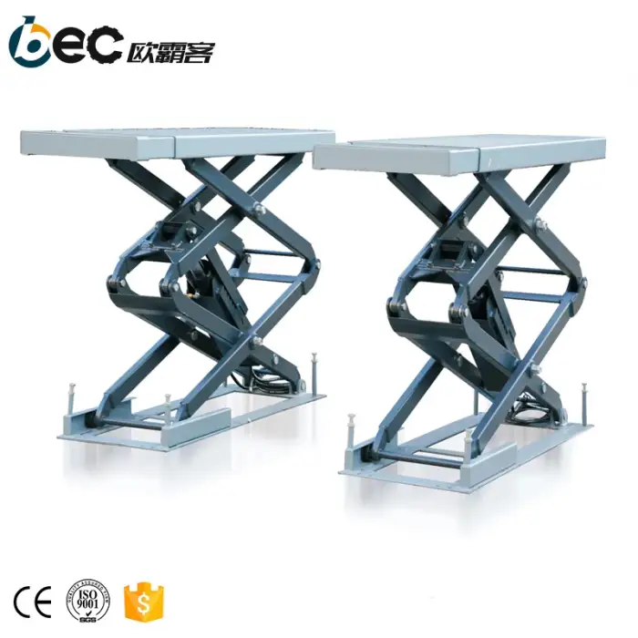 OBC-TS3500 Mechanical workshop tools small hydraulic scissor lift garage tools and equipment