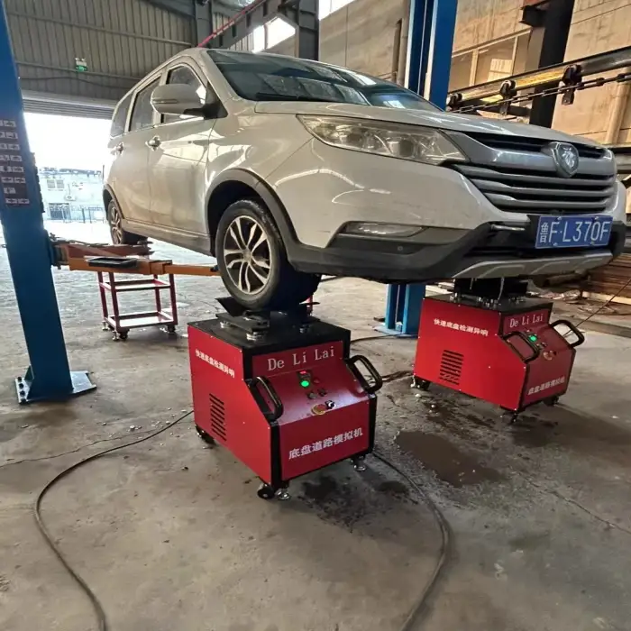 Automotive Car Suspension Test Car Maintenance Machines Absnormal Noise Detection Car Base Abnormal