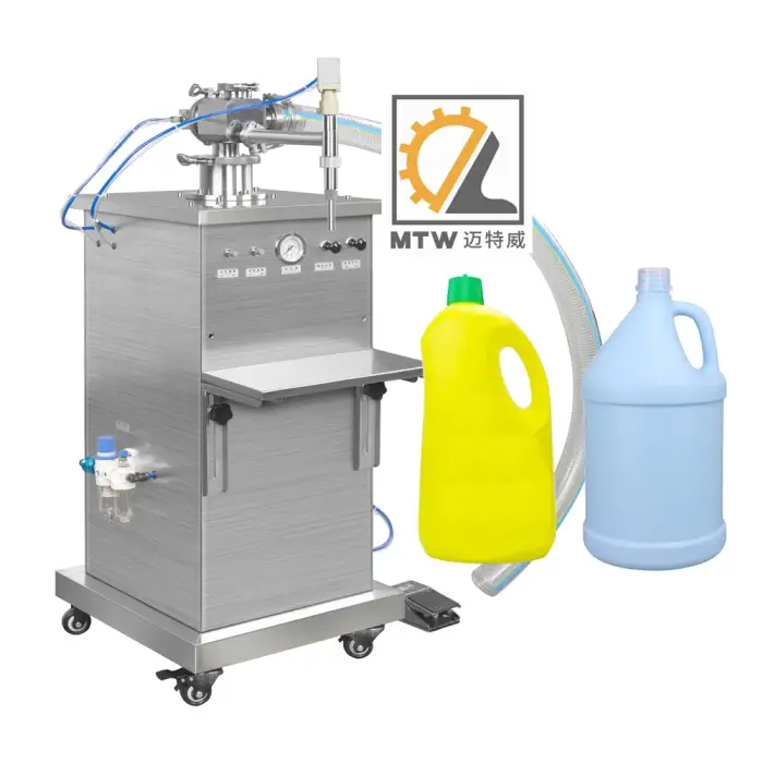 MTW semi-auto one,two head liquid,paste cosmetics filling machine semi automatic