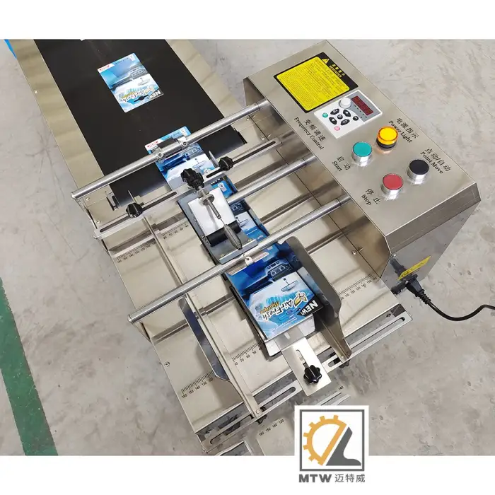 MTW full auto high speed friction feeder paging machine for bags paper card