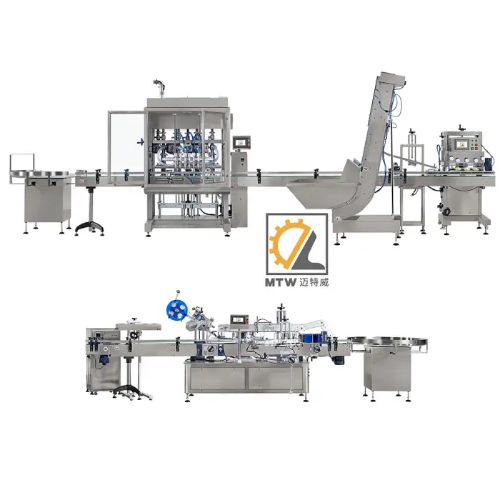 MTW HDPE & plastic motor oil automatic bottle feeding conveyor table with good performance