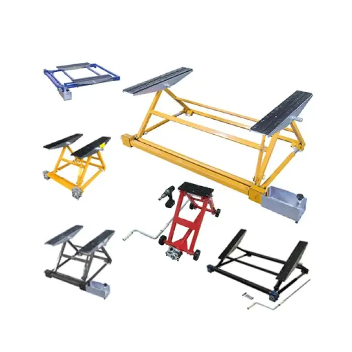 Used diagnostic car lifting machine for low chassis models Mechanical car lifter Jack 2T  for home garage