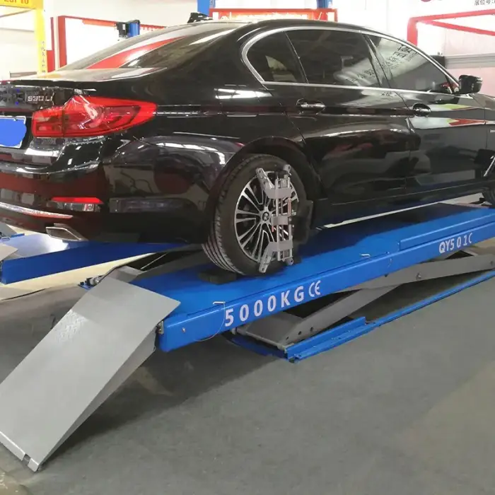 5000Kg Scissor Lift Car Elevator Mechanical Parking Garage Lift Car Elevator For Car Maintenance