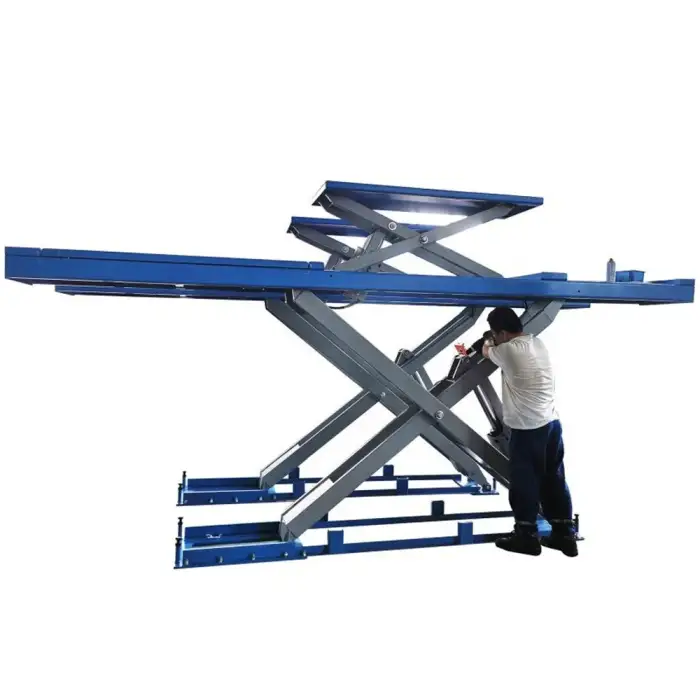 5000Kg Scissor Lift Car Elevator Mechanical Parking Garage Lift Car Elevator For Car Maintenance