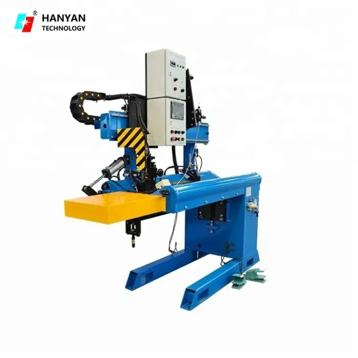 Intelligent High Precise Galvanized Steel Tubes Cylinder Metal Lathe Welding Machine ZF-1500 Automatic Longitudinal Seam Welder