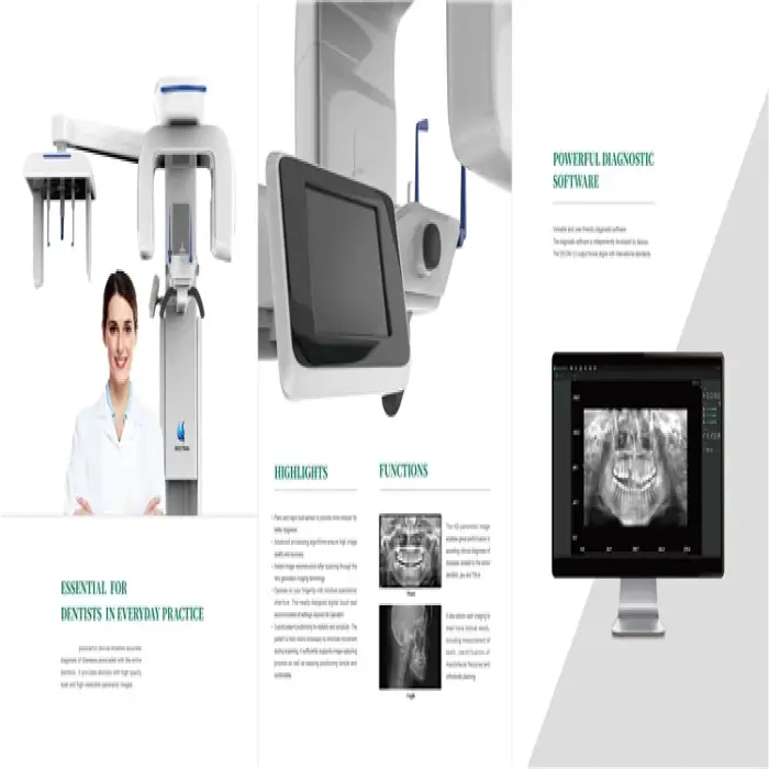 BT-XD02 hospital CBCT machine digital 3D periapical panoramic dental x ray machine price 2d lateral rx mode rayos x dental