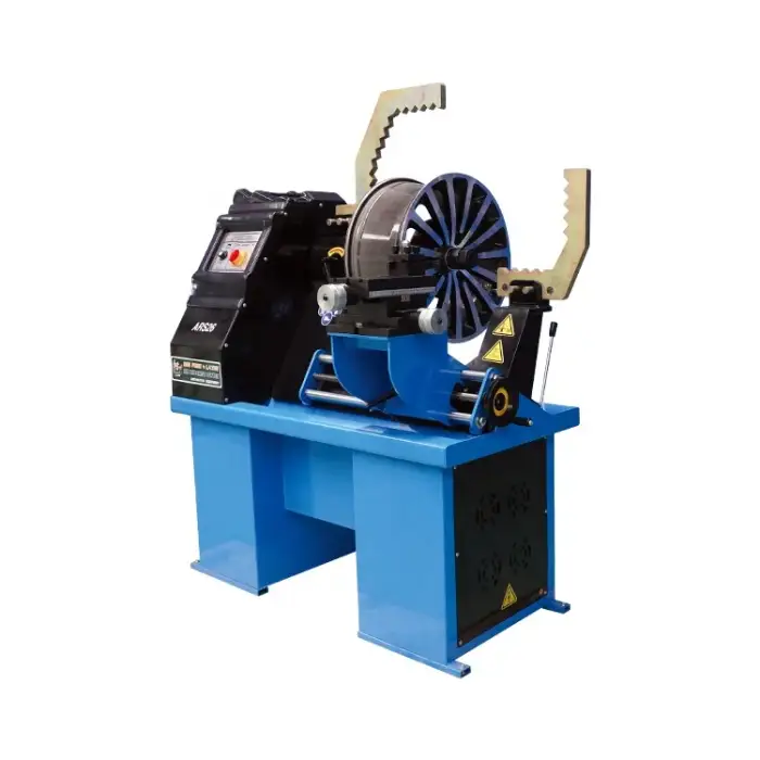 Automatic alloy wheel rim straightening machine auto repair machine lathe rim straighter machine ARS26