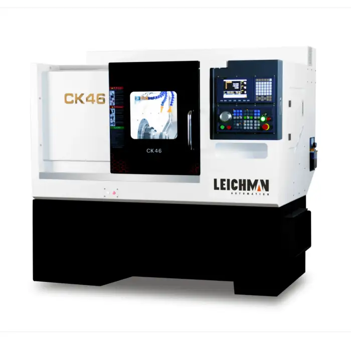 CK46  cnc lathe slant bed gang type cnc lathe for bike parts cnc automatic metal working turning lathe