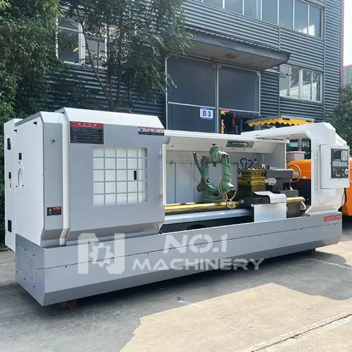 CK6180 CNC Lathe Machine high quality Siemens control system machine