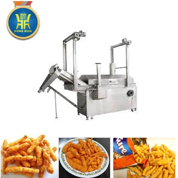 corn puff and kurkure making machine equipment for 3d kurkure processing line