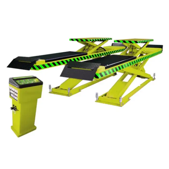 Ultra Thin Scissor Lift For Car A Wheel Alignment Big Scissor Lift Bodywork Equipment Vehicle Machine