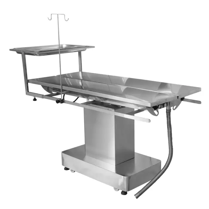 Veterinary Thermostatic 304SS Operating Table x-ray operation big animals veterinary vet for dogs pet operating table leg rest  Manual