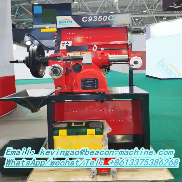 Brake disc drum lathe automobile brake drum lathe manufacturers horizontal precision brake drum lathe C9350C