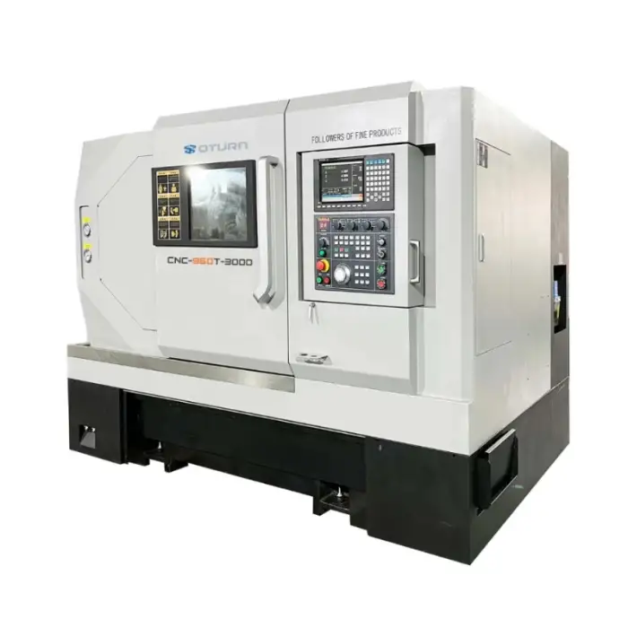 960TMC Slant Bed CNC Lathe CNC Lathe Machine Servo Turret CNC Lathe With Polygon Turning