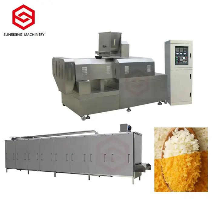 Automatic commercial stainless steel panko bread crumb making machine