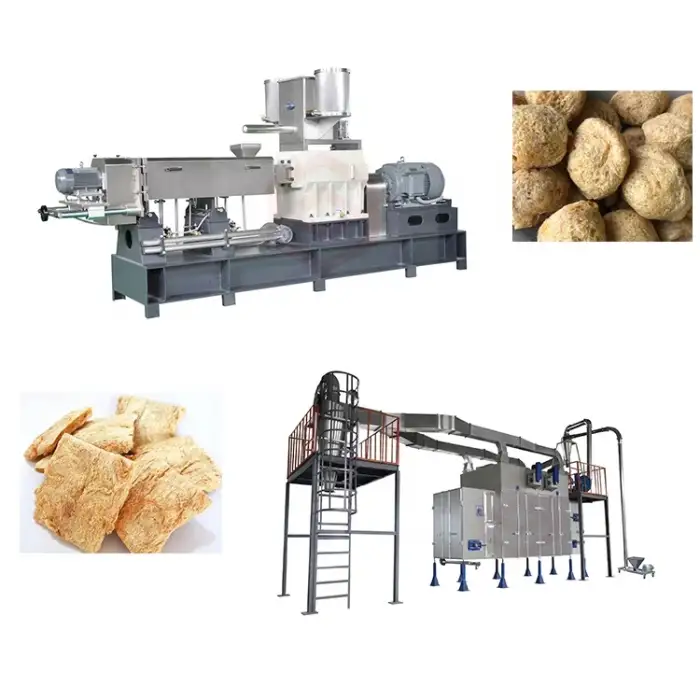 Automatic Vegetarian Artificial Meat HMMA High Moisture Meat Analogue Production Line