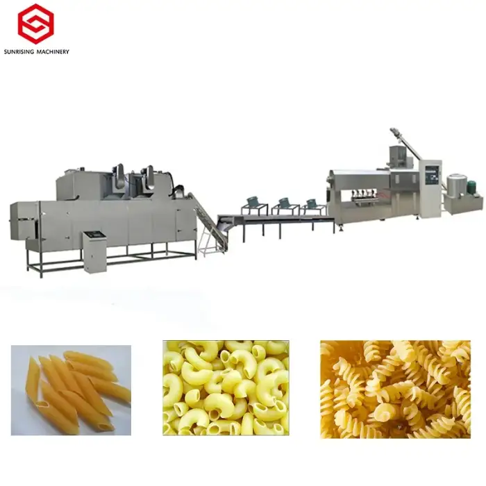 Low investment automatic macaroni pasta making machine line