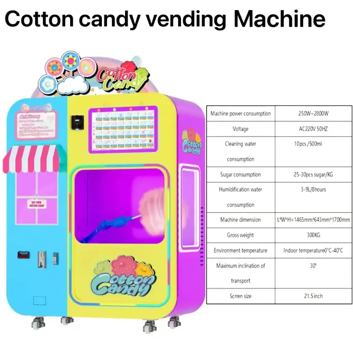 Commercial Electric Smart Cotton Candy Making Machine